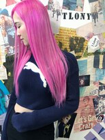 トロニー(TLONY)&nbsp;tlony渋谷hori カラーバターピンクヘア
