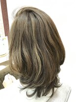 アカサ(A.casa) ミディアムレイヤー/20代/30代/40代/50代/西阿知/イオン倉敷