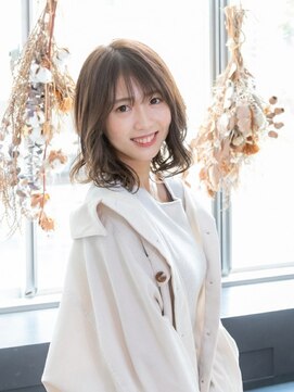 スイート ヘアデザイン(Suite HAIR DESIGN) 大人かわいい無造作カール☆外ハネ×ふんわり愛されミディ