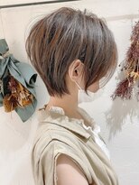 フレーム ヘア ルーム 天王寺駅前店(FRAME hair room)&nbsp;ナチュラル耳掛け小顔ショート♪