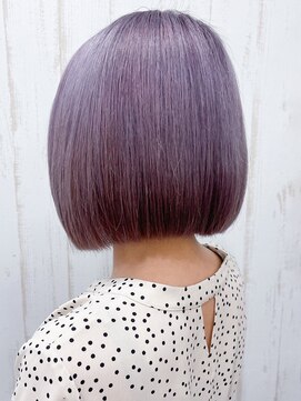 アイティーバイアルバム 松戸店(IT by ALBUM) ミニボブラベンダーグレージュ_ホワイトグレージュ_ba406421