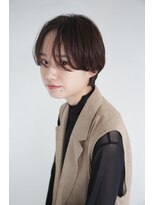 エヌ トーキョー(enu TOKYO) ウザバングがかわいいマッシュボブ ショートボブ 学芸大学