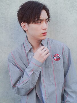 レジュアル(RESSUAL) コンマヘアアップバングツーブロックマッシュ束感