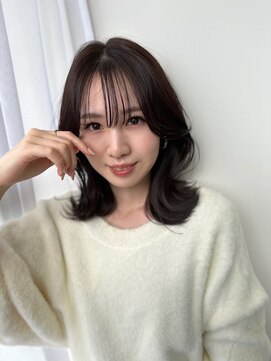 シェノン 武庫之荘(CHAINON) ショコラアッシュ/ヘルシースタイル/ふんわりカール/髪質改善