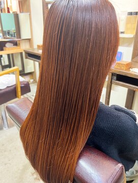 オンスター(ONSTAR) 20代30代艶感ストレート♪髪質改善カラーナチュラルブラウン