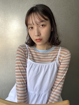 オーダー(OORDER) see-through bang×nuance bob