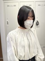 アッシュ 下北沢店(Ash)&nbsp;縮毛矯正で朝楽ボブ