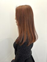 ゼンドットカラスマ(Zen.karasuma)&nbsp;オレンジベージュ×ロング20代30代40代