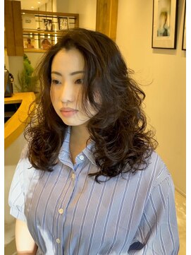 シアン 矢場町店(CYAN.) 大人ウェーブヘア×デジタルパーマ