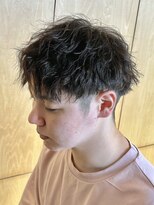 ニアウ 伊勢崎連取店(Niau)&nbsp;波巻きスパイラルパーマツイストスパイラルパーマシャドウパーマ