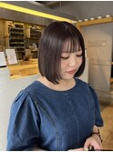 【mii】bob/パープルグレージュ
