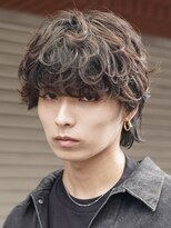 バイフィフス 天神大名(by fifth) 波巻きパーマツイストスパイラルパーマメンズマッシュウルフ韓国