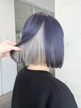 リック(Ric by KENJE) ネイビーホワイトボブ