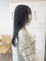 トレヘアー 京都 烏丸(tRe hair) 暗めラベンダーグレージュ