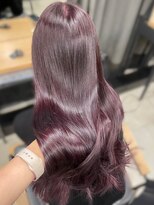 アリュウル 表参道 青山(Allure) ブリーチなしwカラーで作る!艶ラベンダーピンク◯ 伊藤