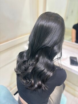 アソビ 表参道(ASOBI) ラベンダーピンク/小顔/ワンレン/髪質改善/前髪