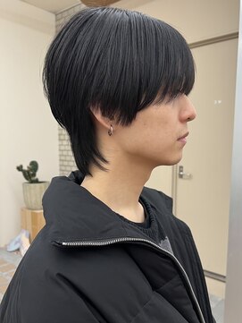 パークレーン アイス イヴェン(park lane ICI yeven) メンズカットシースルーマッシュウルフ髪質改善ストレートYUKI