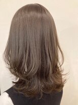 ヘアメイク クリア 本店(hair+make CLEAR) 3Dツヤカラー×ふんわりレイヤー　30代40代50代