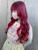 ドアベルヘアリビング(Door Bell hair Living)&nbsp;ロングヘア×イメチェン×ピンクカラー