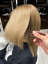 アース 大曽根店(HAIR&MAKE EARTH)&nbsp;ハイトーンカラー＋艶トリートメント