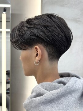 ニコ トウキョウ(nico TOKYO) テーパーフェード×曲がる縮毛矯正