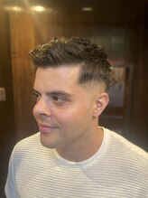 ザバーバーアドレス 代官山(THE BARBER) アップバング・フェード　　　メンズカット/シェービング/代官山