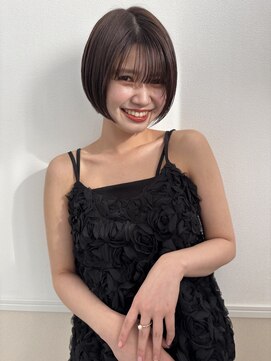 ユイマァル 岡山店(YUIMARL) ミニボブ×顔周りレイヤー