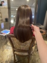 髪質改善と縮毛矯正の専門店 サンティエ(scintiller)&nbsp;柔らか弱酸性縮毛矯正