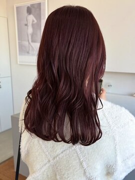 アム(am) グレージュ切りっぱなしボブ前髪ありミニボブミルクティベージュ