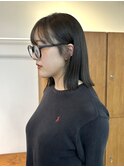 オリーブブラウン、透明感カラー、オージュア