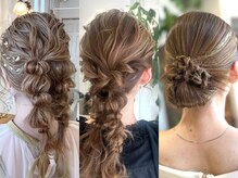 ラペ ラックスビー(LA PAIX LUXBE)の雰囲気（hair arrangeもお任せください♪【結婚式/入学/卒業/七五三】）