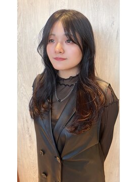 アース 天童店(HAIR&MAKE EARTH) 大人レイヤーカット
