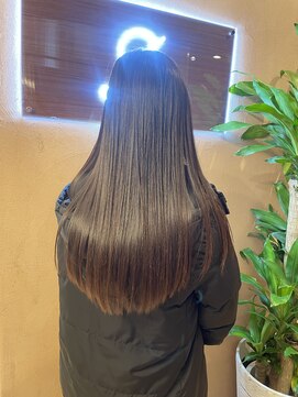 ★美髪ストレートヘア＃髪質改善＃縮毛矯正＃ロングヘア