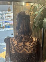 ユニコヘア(unico hair)&nbsp;ハーフアップ