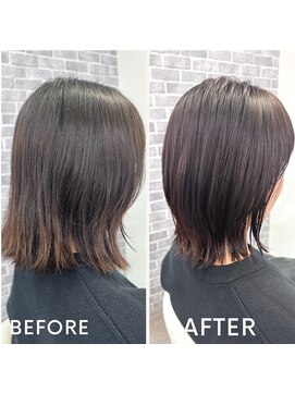 ノイ(Noy) ナチュラルブラウン×大人レイヤー