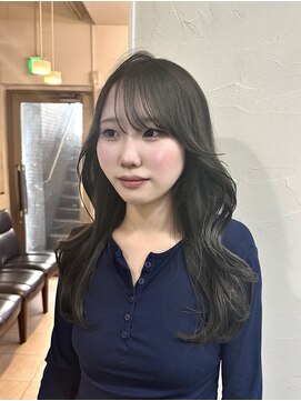ヘアーアンドメイク シークタチカワ 立川店(Hair&Make Seek) 透明感オリーブグレー×ゆるレイヤー