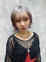 ノラ ウメダ(NORA UMEDA)&nbsp;【chiaki】ルーツカラーy2kグランジデザインカラーハイトーン