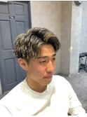 雰囲気ガラッと変える ツイスパ × メッシュ