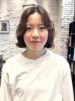 エン(YENN)&nbsp;ナチュラルパーマ×ボブ