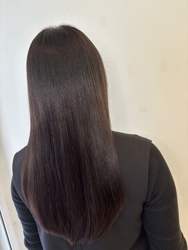 ヘアースタジオ ゼン カロン(Hair studio Zen kalon) ダークアッシュ/セミロングレイヤー/髪質改善/20代30代40代