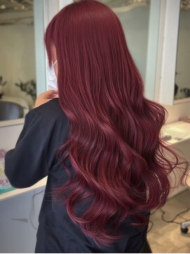 ネハス(nehus.) ハッシュカット/レイヤーカット/ブリーチカラー/ダブルカラー