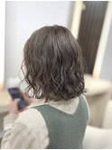ナチュラルボブパーマ