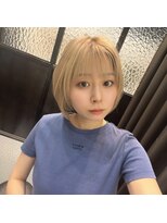ヴァイス 渋谷店(VAICE)&nbsp;水野朔様♪ホワイトベージュ