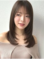 カバーヘア アカデミー 北浦和西口店(COVER HAIR ACADEMY)&nbsp;髪質改善ミディアムレイヤー/透明感夏カラーブリーチなしp北浦和