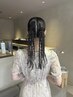 【ライブやディナー前に】ヘアセット+顔周りカット ¥4,500