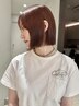 【杏指名限定】ボブカット＋カラー　￥7500～