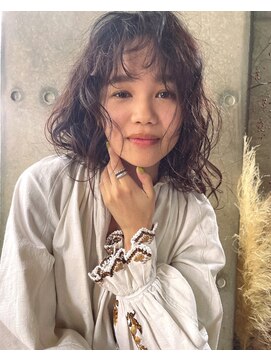 【完全個室サロン】BUBBLES成増店【8月30日NEWOPEN（予定）】 ラフなパーマスタイル