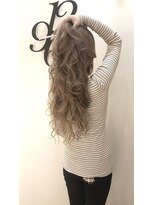 インプルーヴ アートスタイルヘアー(imProve Art style hair)&nbsp;海外セレブ風☆3Dグレージュ×エクステグラデーションヘアー♪