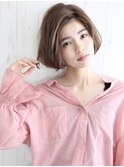【HALE銀座】アッシュベージュ×ワンレンボブ