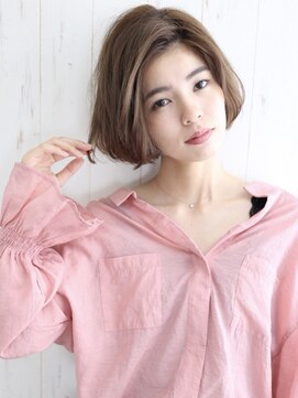 ハレ(HALE) 【HALE銀座】アッシュベージュ×ワンレンボブ